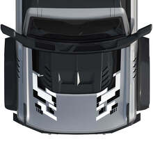 Hood horse power truck Wrap Graphics Decal Sticker for Musclecar horse
 2