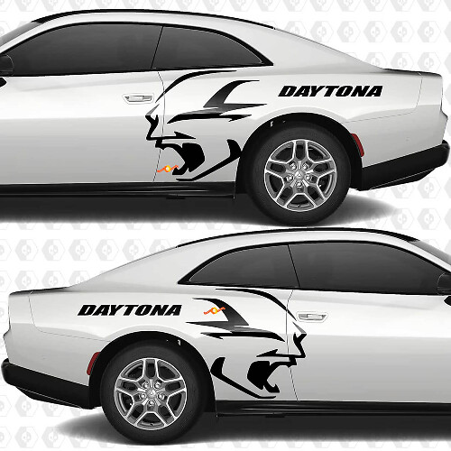 Banshee Daytona Vinyl Decals Stickers Graphic for Dodge Charger Daytona
