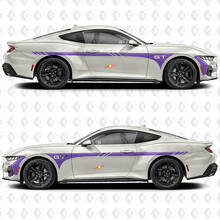 GT Side Doors Stripe Racing Decals Stickers for Ford Mustang GT
 3