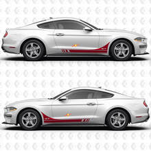 GT Side Doors Racing Stripe Vinyl Decal Sticker Graphics 2 for Ford Mustang GT 2