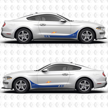 GT Side Doors Stripe Racing Decals Stickers for Ford Mustang GT
 3