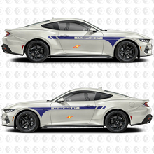 Mustang GT Side Doors Stripes Racing Decals Stickers for Ford Mustang gt
 2