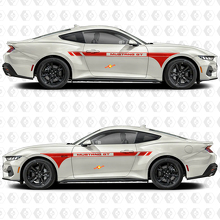Mustang GT Side Doors Stripes Racing Decals Stickers for Ford Mustang gt
 3