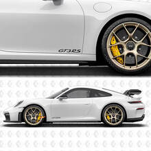 GT3RS GT3 RS Decal Sticker Emblem for Rear and sides of Porsche 911 GT3 RS
 2