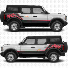 Mountain Style Stripes Side Vinyl Decal Kit for Musclecar horse_2