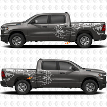 Side Doors Bedside Spider Splash Stickers Decals Graphics for Dodge RAM 1500 2