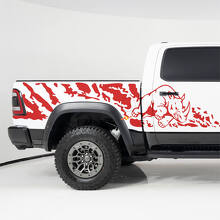Rhino Splash Side Bedside Vinyl Decals Kit for Dodge RAM 1500 RHO_4