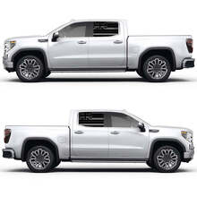 Hawaiian flag Side Window Vinyl Decal Sticker for GMC Sierra 3