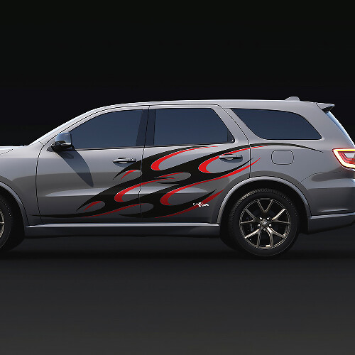 Side Doors Tribal Graphics Decal vinyl stickers for Dodge Durango