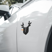 Skull Deer Wing Badges Tailgate Emblem 3D Badge 2