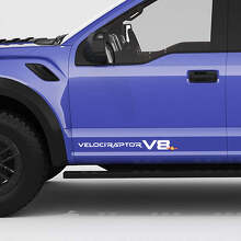VelociRaptor V8 Side Doors Tailgate pickup decal sticker for Ford F150 2