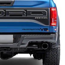 VelociRaptor V8 Side Doors Tailgate pickup decal sticker for Ford F150 4