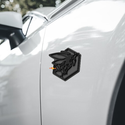 Honeycomb Bee Wing Badges Tailgate Emblem 3D Badge