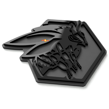 Honeycomb Bee Wing Badges Tailgate Emblem 3D Badge 4