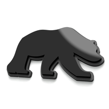 Bear Fender Badges Tailgate Emblem 3D Badge 2