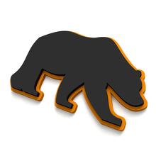 Bear Fender Badges Tailgate Emblem 3D Badge 4