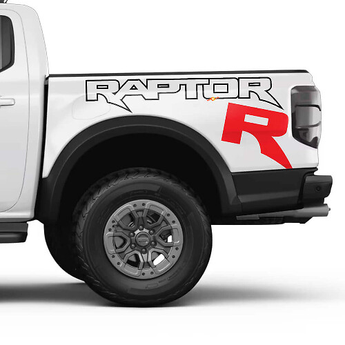 R Style Bedside Vinyl Decal Kit for Musclecar Truck 2025 