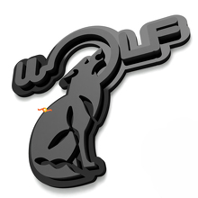 Wolf Wing Badges Tailgate Emblem 3D Badge 2