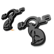 Wolf Wing Badges Tailgate Emblem 3D Badge 5