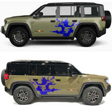 Skull Deer Splash Side Door Vinyl Decal Kit for Jeep Recon_2