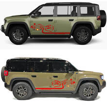 Desert Sunset High Altitude Roadside Doors Vinyl Decal for Jeep Recon 3