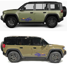 4x4 Off Road Claw Marks Side Doors Vinyl Decal for Jeep Recon 2