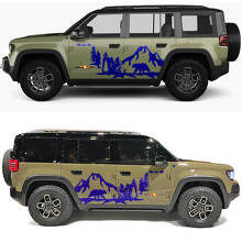 Vinyl Decal for Jeep Recon - Bear Mountains Forest Side Doors 2