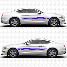 Centre Stripe Side Doors Vinyl Decal Sticker Graphics for Musclecar Musclecarmodel 2
