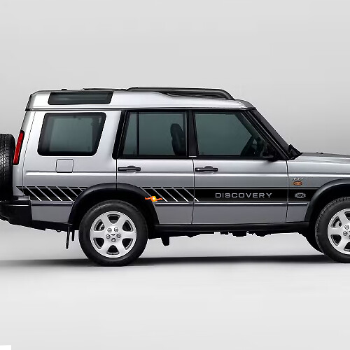 2x side body stripes decal vinyl graphics for Land Rover Discovery 1