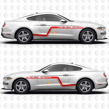 GT500 Track Inspired Stripe Side Door Vinyl Decal Kit for Musclecar Musclecarmodel GT500_3