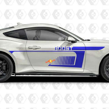 Boost Negative Space Stripe Side Door Vinyl Decal Sticker Graphics for Musclecar Musclecarmodel 2