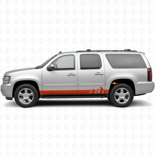 Alpine Ridge Door & Rocker Panel Vinyl Stripes for Chevrolet Suburban GMT900 2007-2014_4