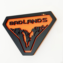 Mountains Badlands Wing Badges Tailgate Emblem 3D Badge 6