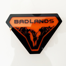 Mountains Badlands Wing Badges Tailgate Emblem 3D Badge 9