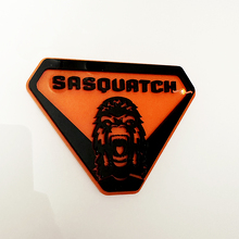 Sasquatch Yeti Wing Mirror Badges Tailgate Emblem 3D Badge 4