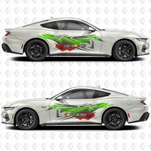 Abstract Speed Art Side Door Vinyl Decal Sticker Graphics for Musclecar Musclecarmodel_2