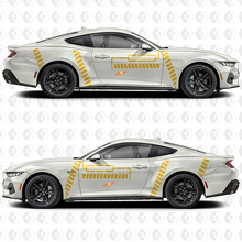 Industrial Line Side Door Vinyl Decal Sticker Graphics for Musclecar Musclecarmodel GT 2