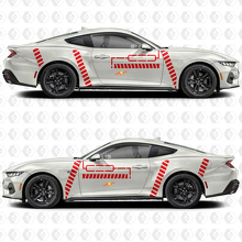 Industrial Line Side Door Vinyl Decal Sticker Graphics for Musclecar Musclecarmodel GT 3