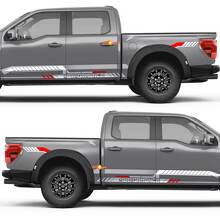Performance Industrial Line Graphic Rocker Panel Rear Fender Vinyl Decal Sticker for Ford F-150 2