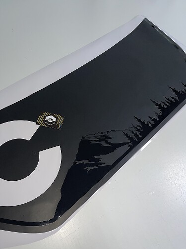 Colorado Mountains Hood Decal Sticker for Ford Bronco