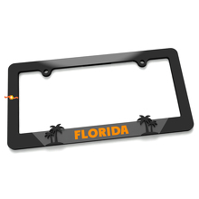 Florida State Palms Black Grey Acrylic License Plate Frame 5