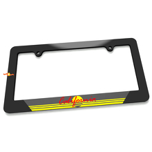 California State Black Grey Acrylic License Plate Frame 4