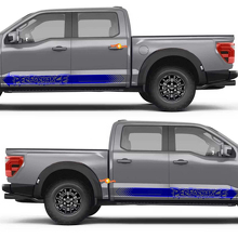 Street Performance Stripe Side Door Rocker Panel Vinyl Decal Sticker for Musclecar truck_2
