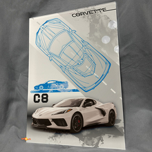 Custom C8 Glossy Acrylic Garage Wall Art Panel for Chevy Corvette fans 2
