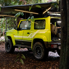 Kit of Rocker Panel Side Doors and Bonnet decals stickers graphics for Suzuki JIMNY 4