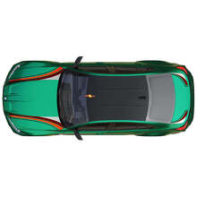 M Performance Bonnet Boot Stripes Vinyl Decal 3 for BMW M3 G80 2