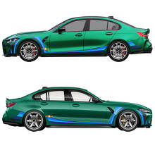 M Performance Complete Side Stripes Vinyl Decal for BMW M3 G80 2