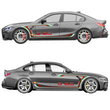 M Performance Side Door Stripes Fender Vinyl Decal 2 for BMW M3 G80 3