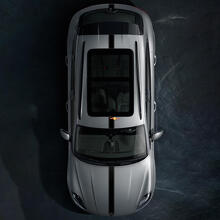 Thin Racing Stripe Hood Roof Boot Vinyl Decal Kit For Porsche Macan 3