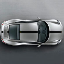 Thin Racing Stripe Bonnet Roof Boot Vinyl Decal Kit For Porsche 911 3